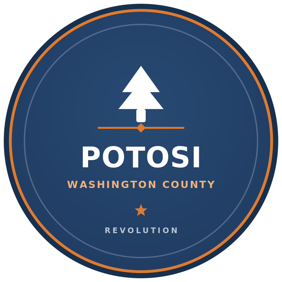 Potosi Service Area Badge