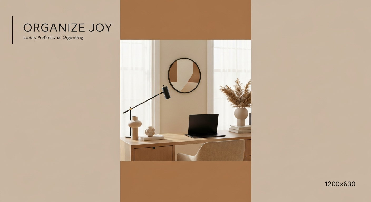 Organize Joy professional organizing process