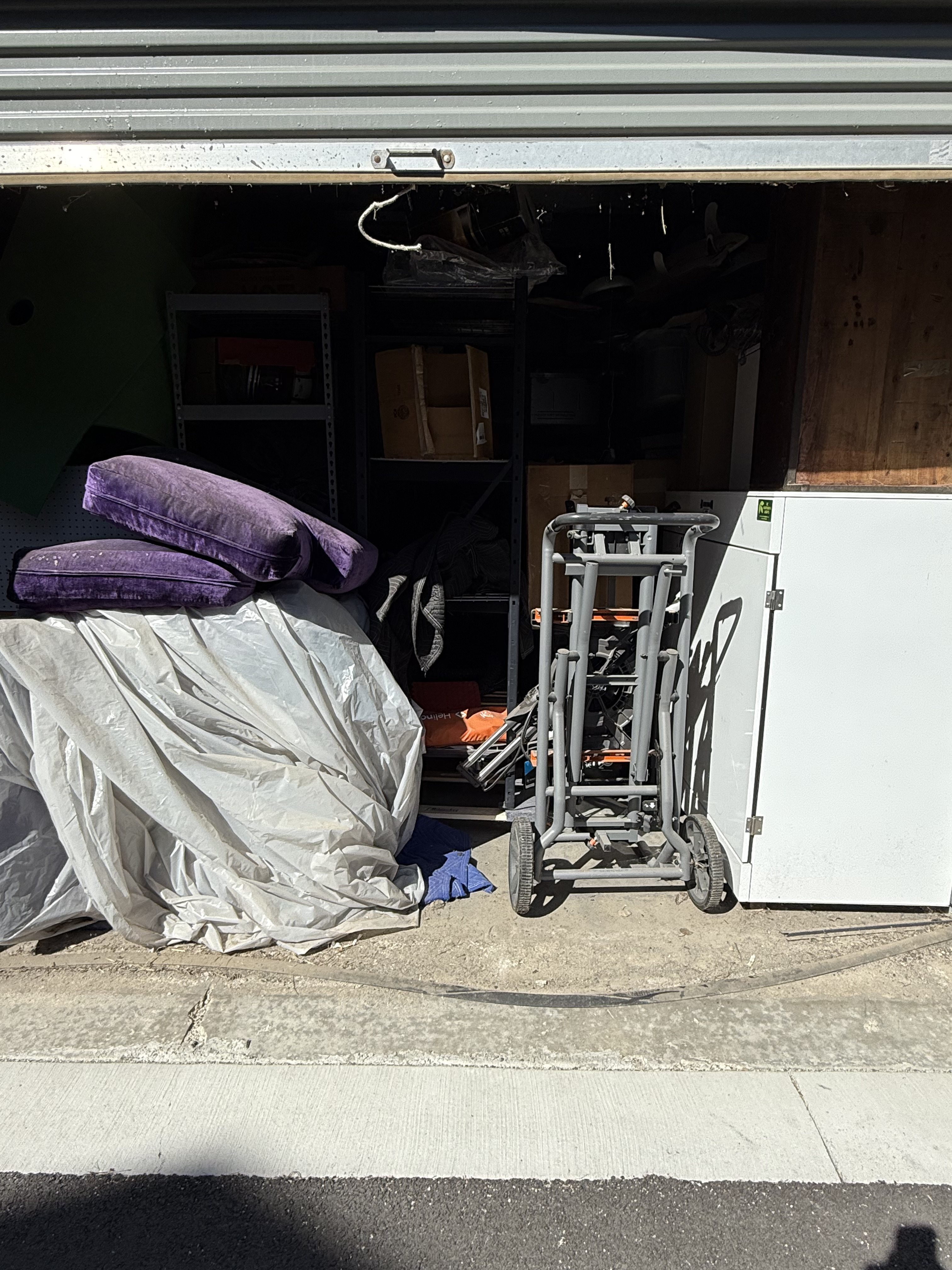 Before: Storage Unit Clean Out by Organize Joy