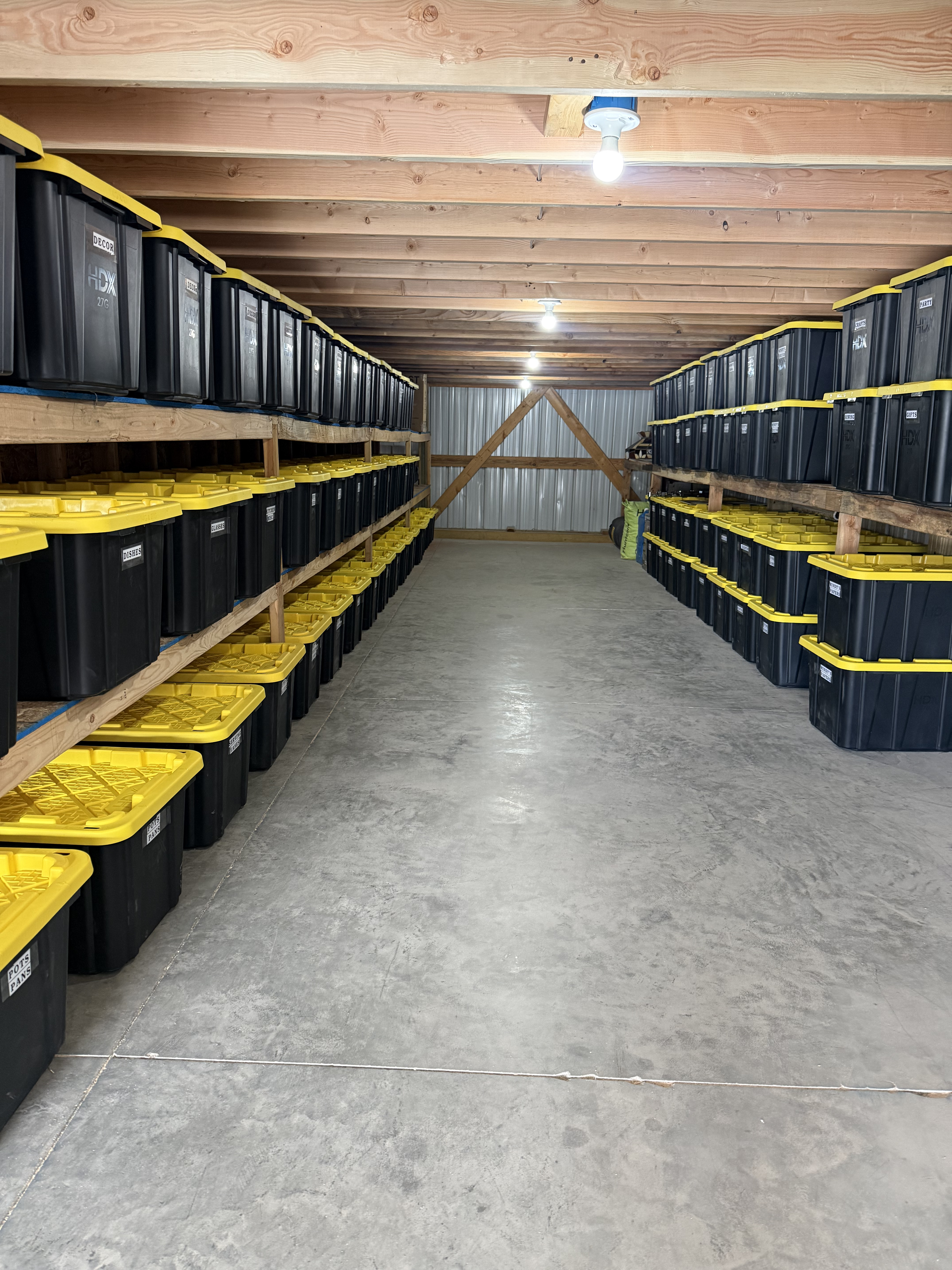 After: Warehouse Transformation by Organize Joy