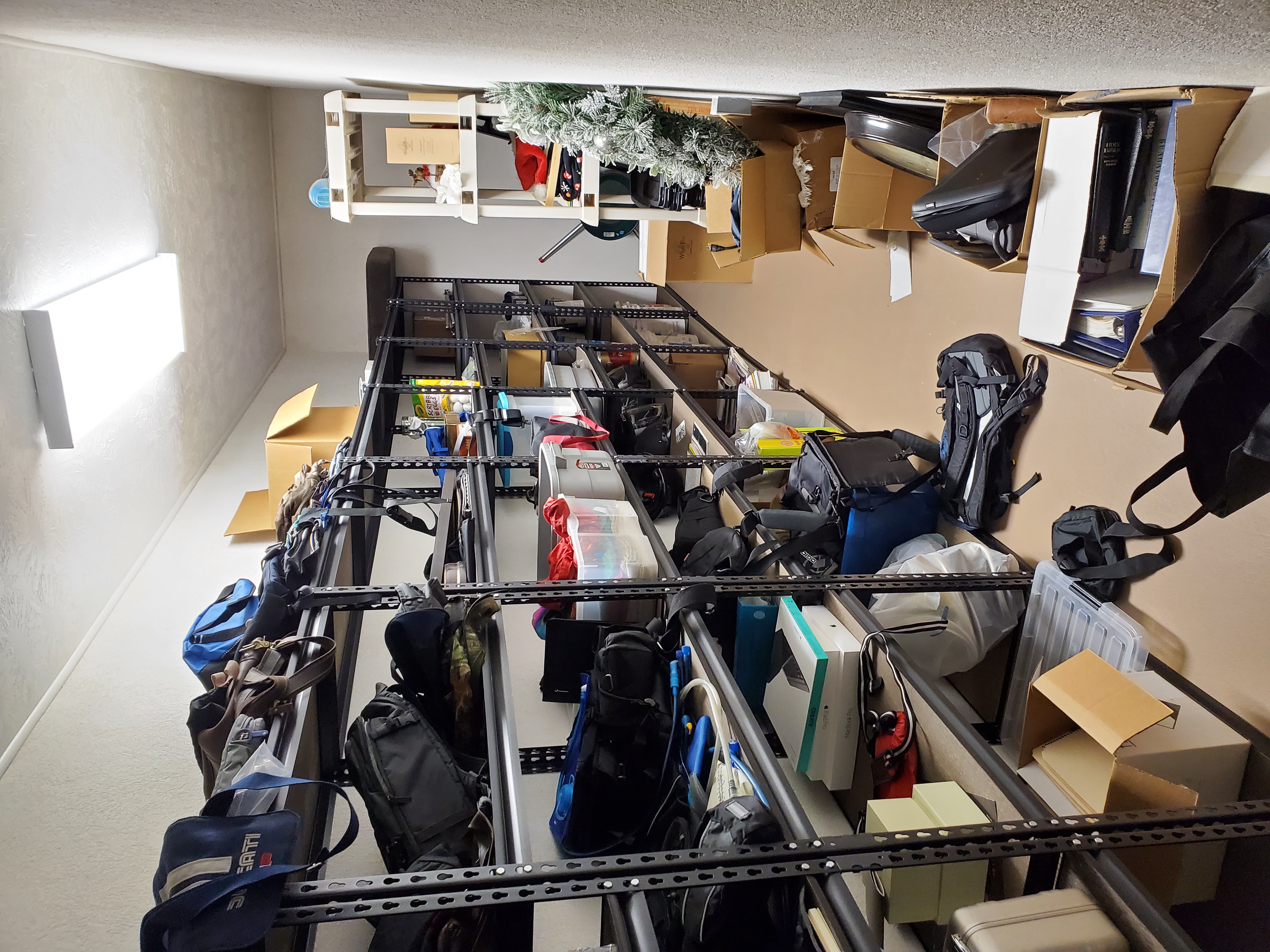 Before: Storage Room Organization by Organize Joy