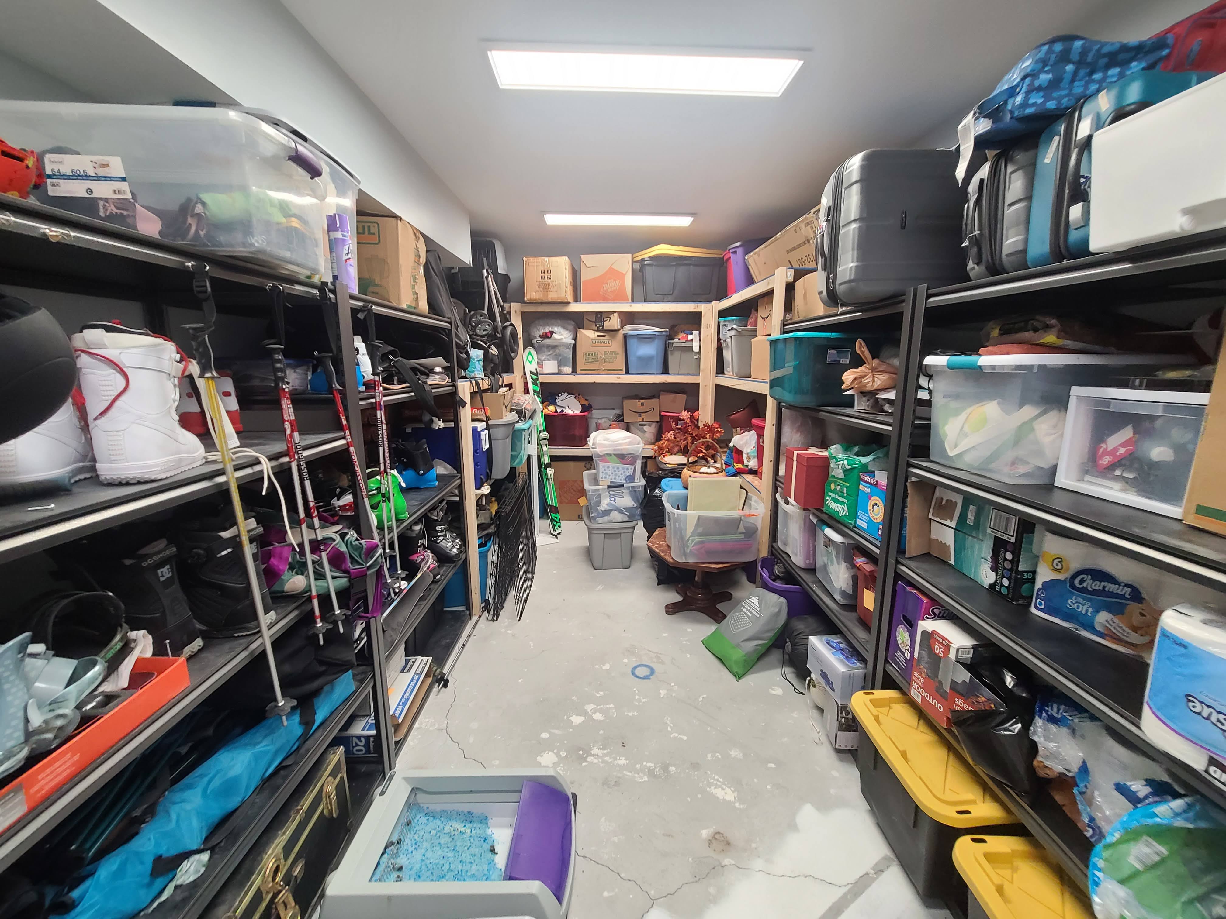 Before: Storage Room Transformation by Organize Joy