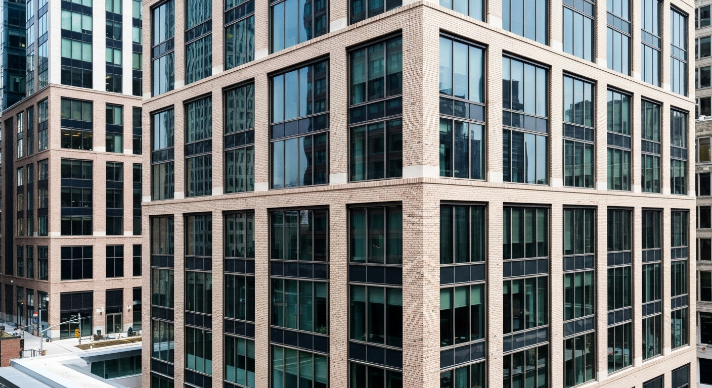 Modern Commercial Building in New York
