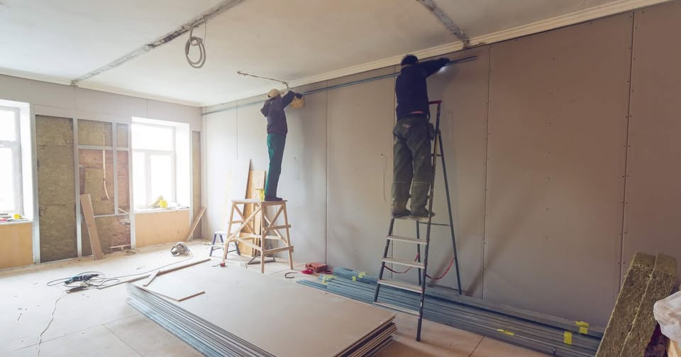 Interior drywall