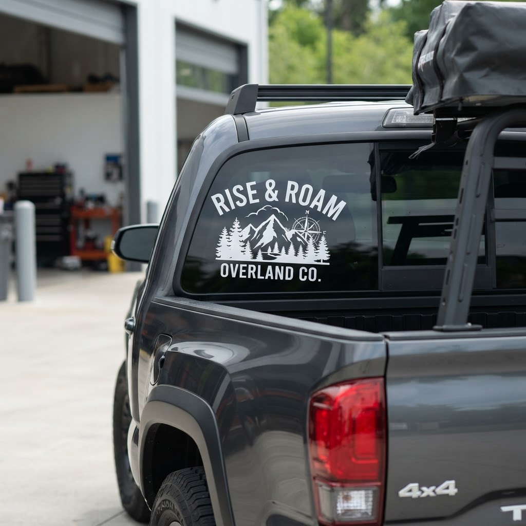 Vinyl Decals work example