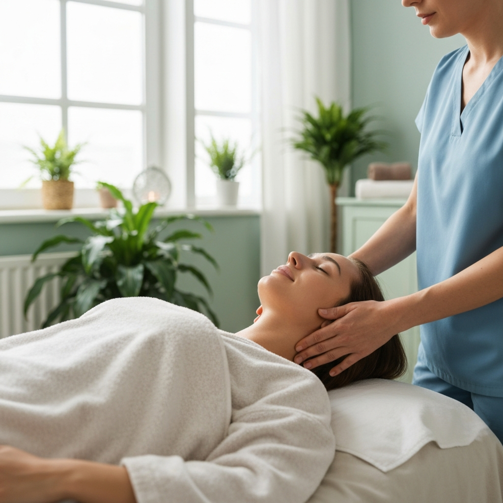 Lymphatic Drainage therapy session in Cokato, MN