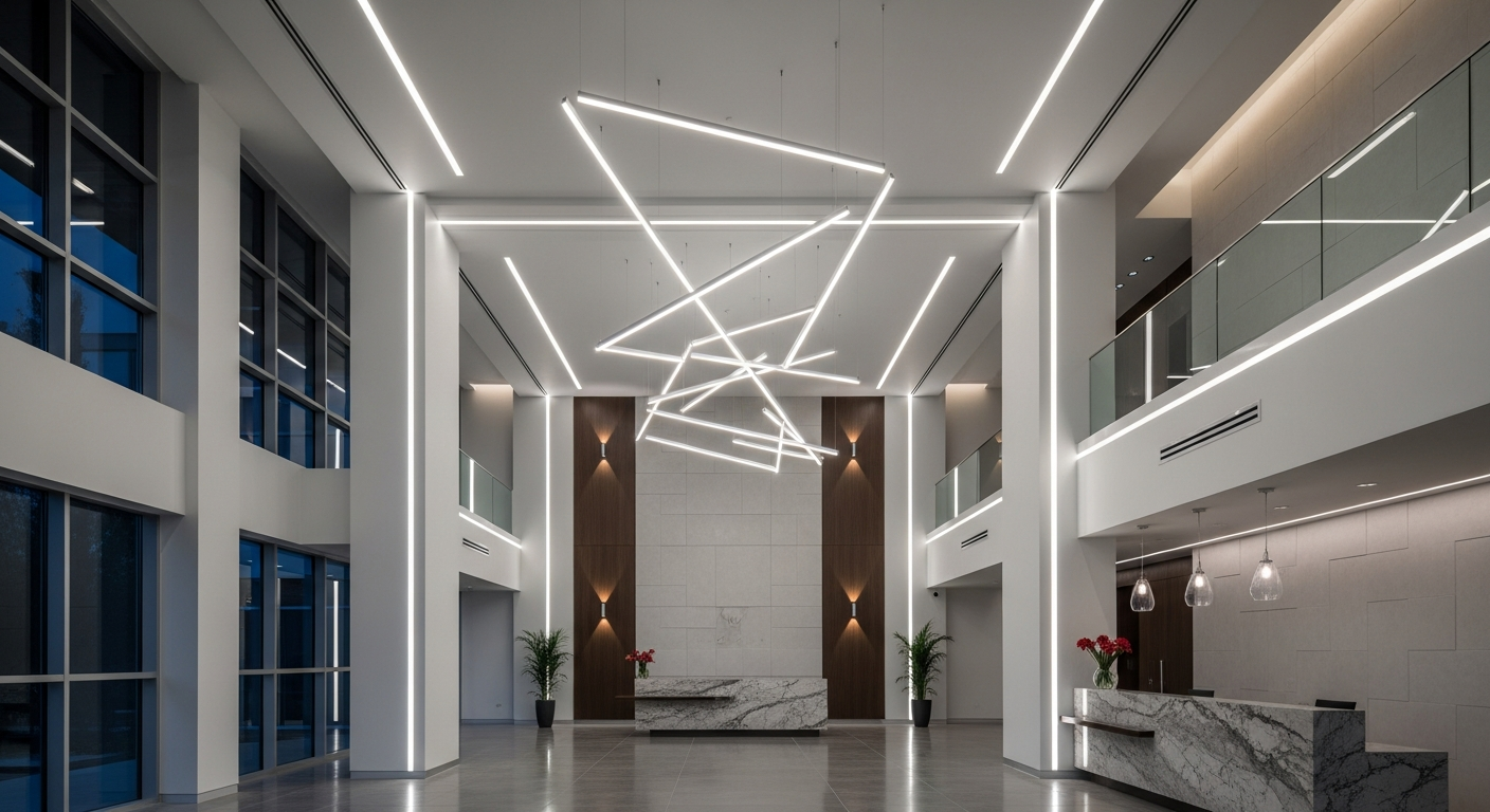 LED lighting solutions for commercial and residential interiors in Bahrain