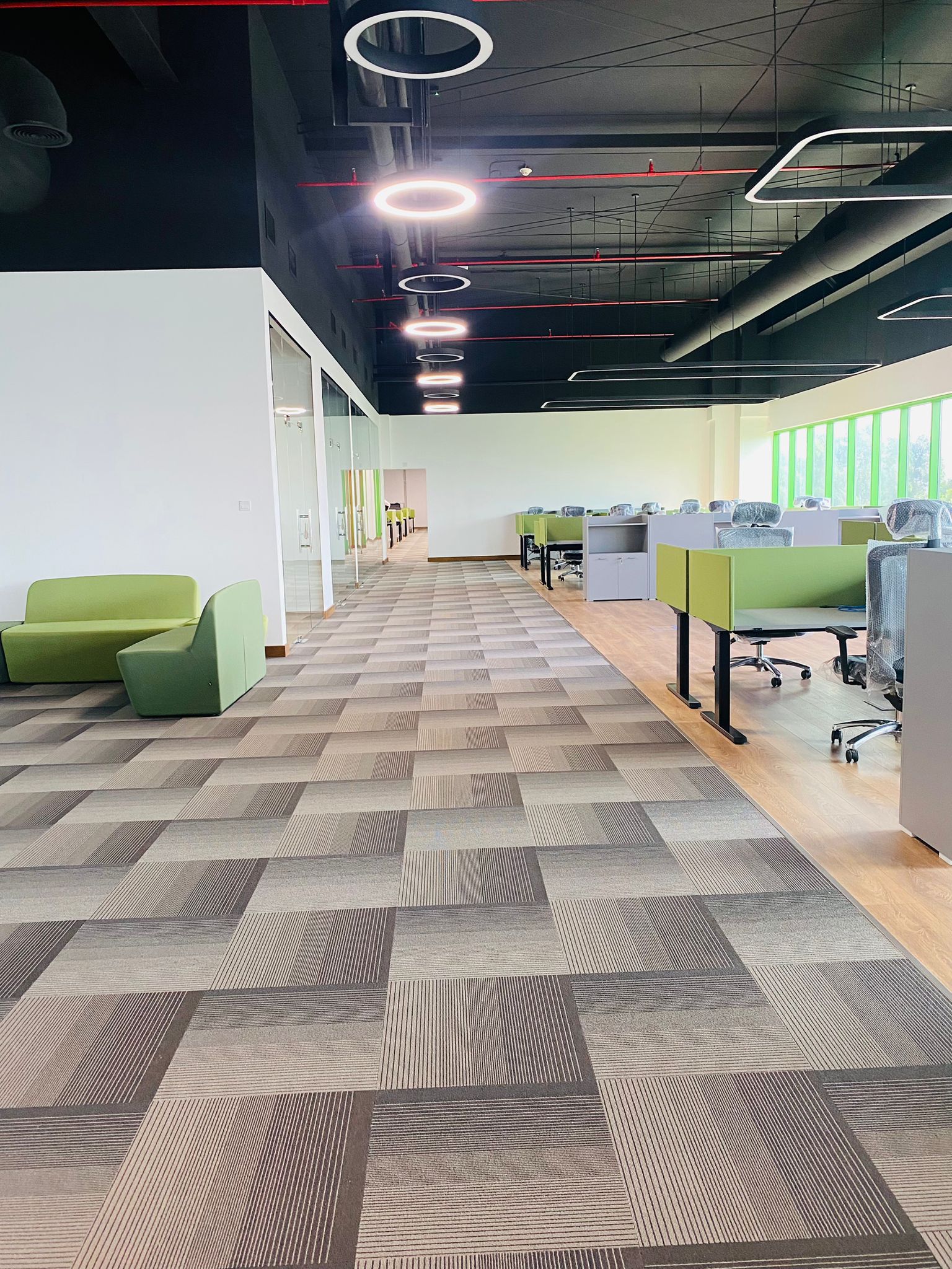 Arla Project carpet tile close-up showing texture and weave