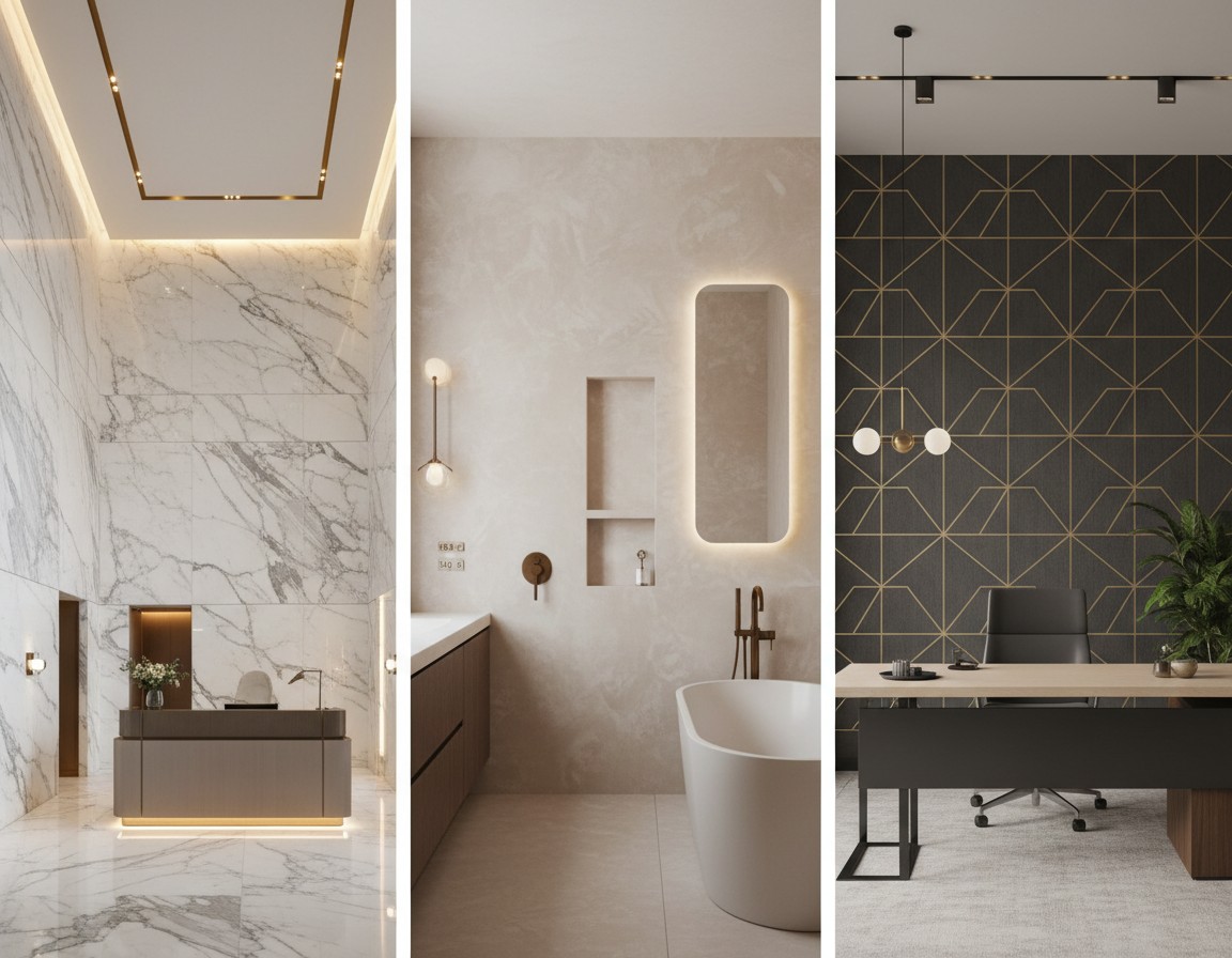 Walls That Speak: How to Choose the Right Finish for Your Interior – Wallpaper, Decorative Plaster, or Natural Stone?