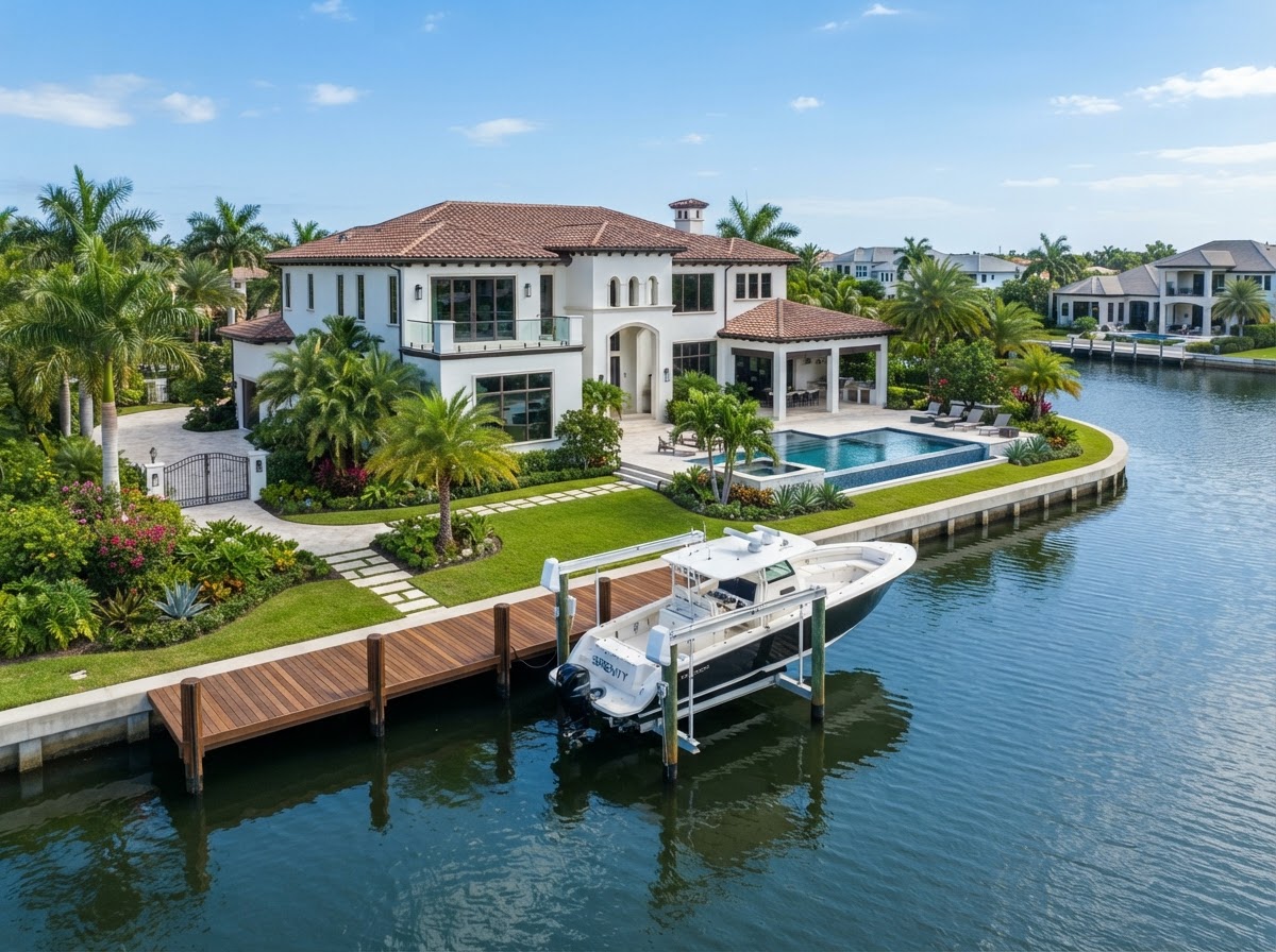Longboat Key FL luxury barrier island estate with premium exterior paint