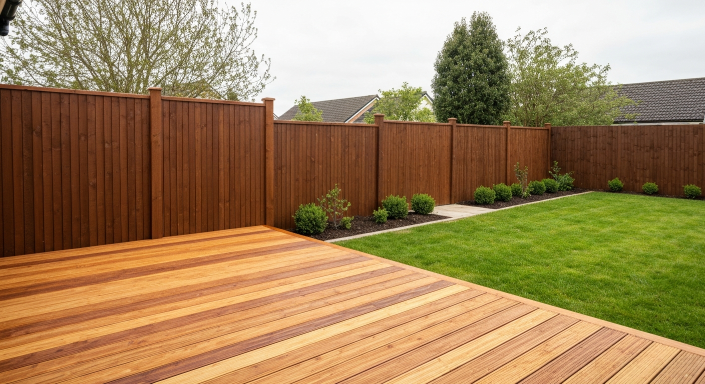 Deck & Fence Painting background