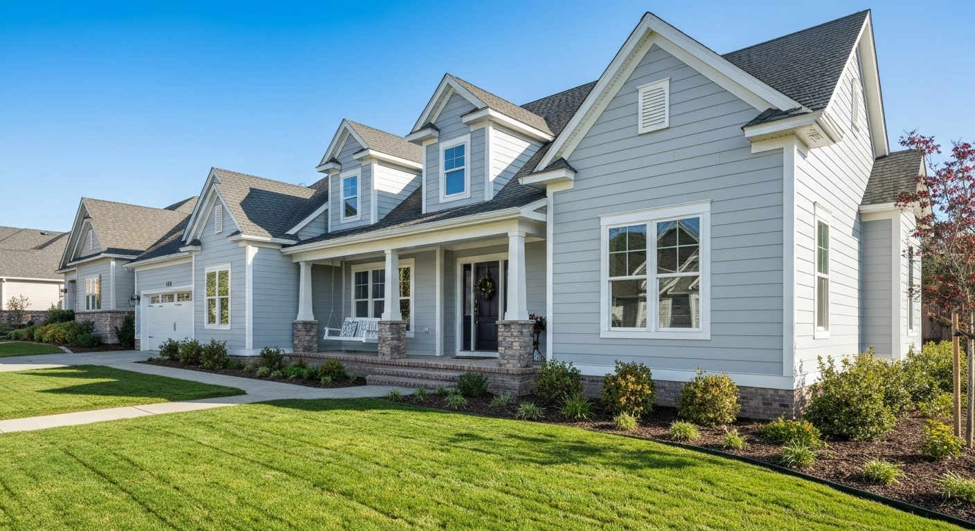 Exterior house painting in Billerica
