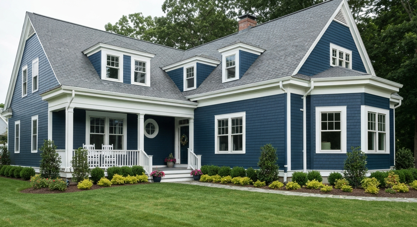 Exterior house painting in Lexington