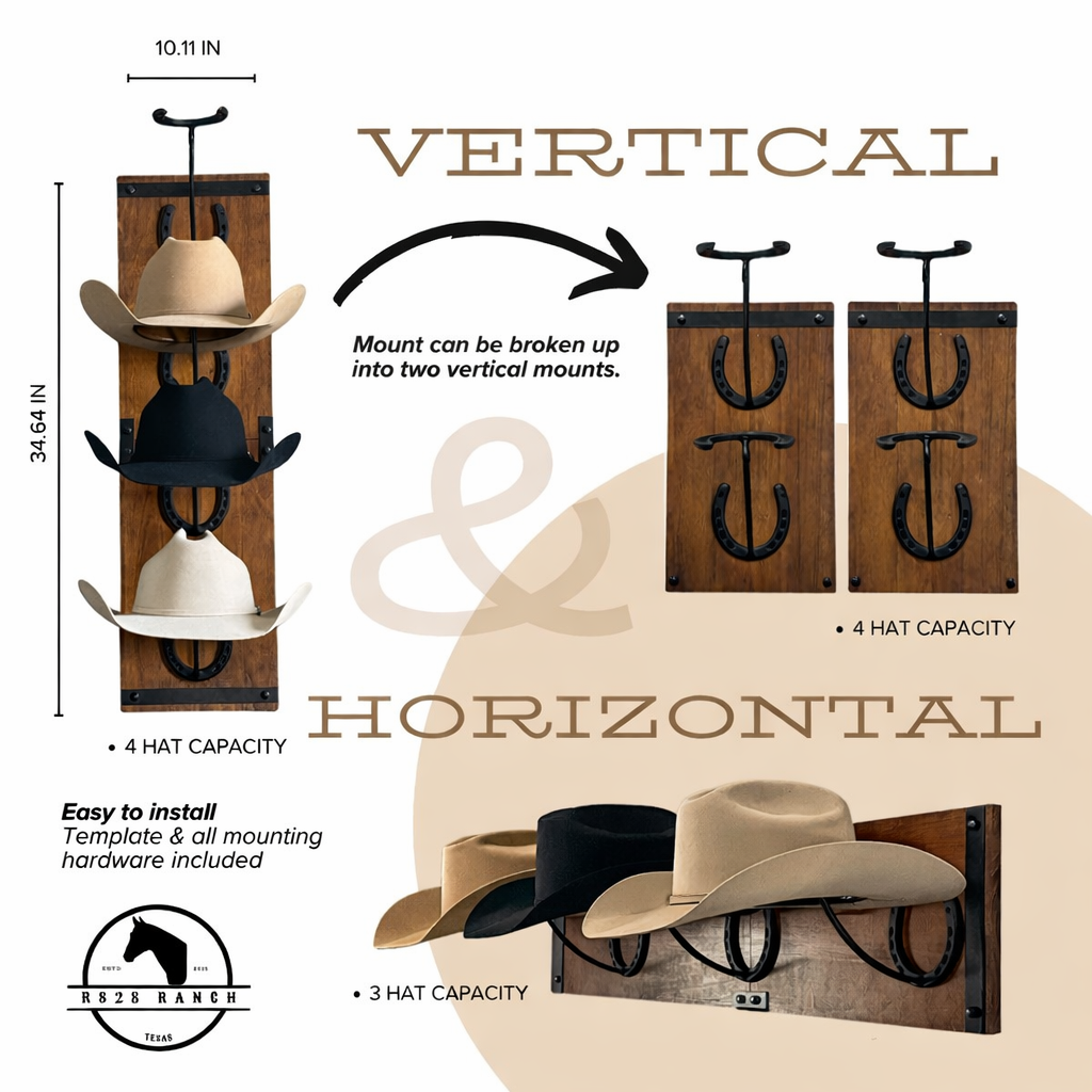 Customizable Hat Rack Layouts