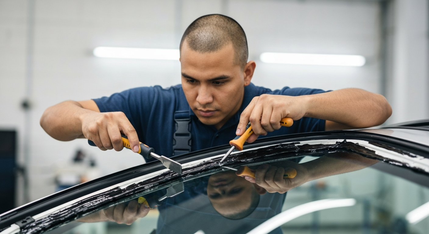 Auto Glass Service Detail