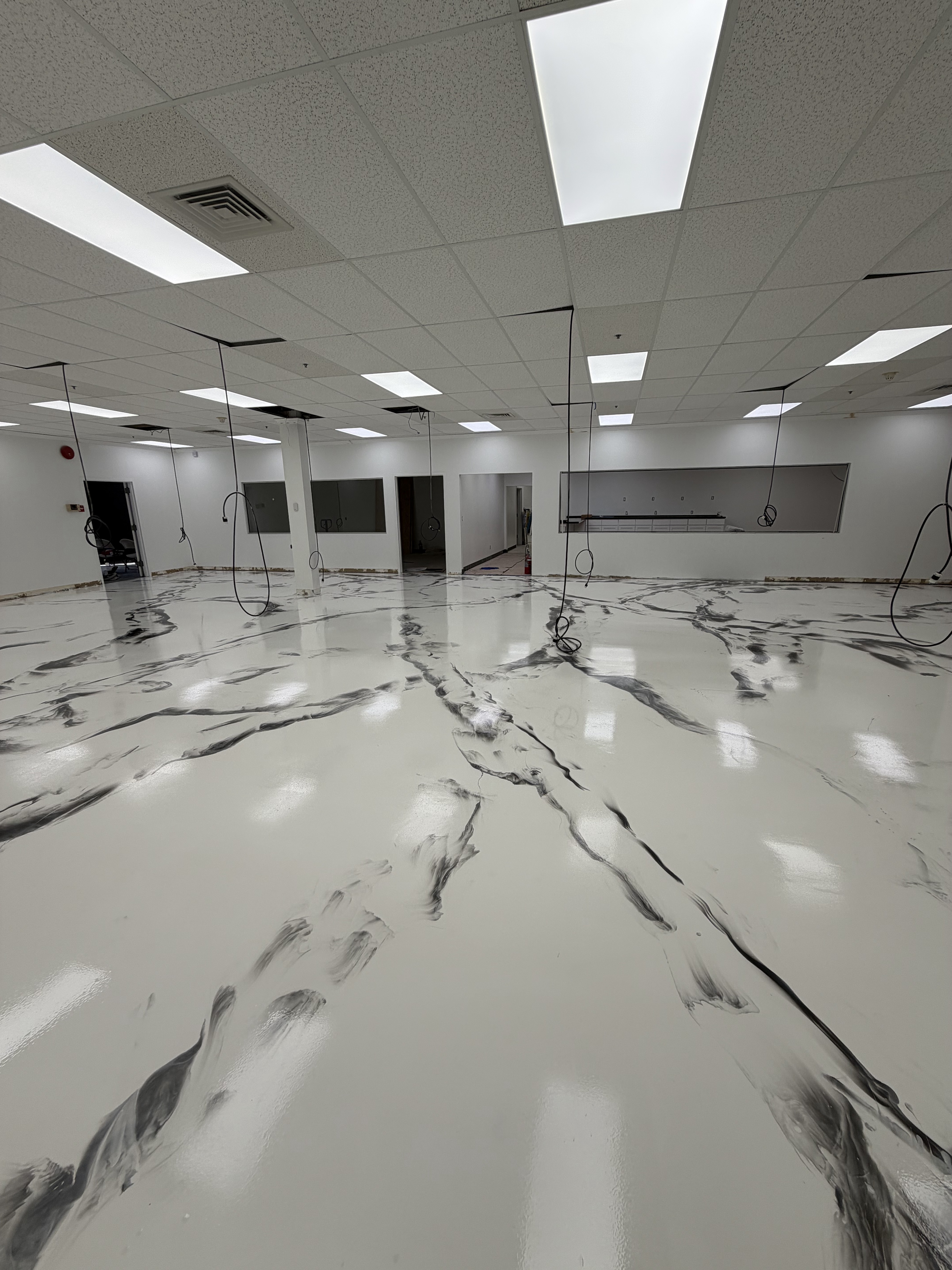 Epoxy Floors - Metallic Finish