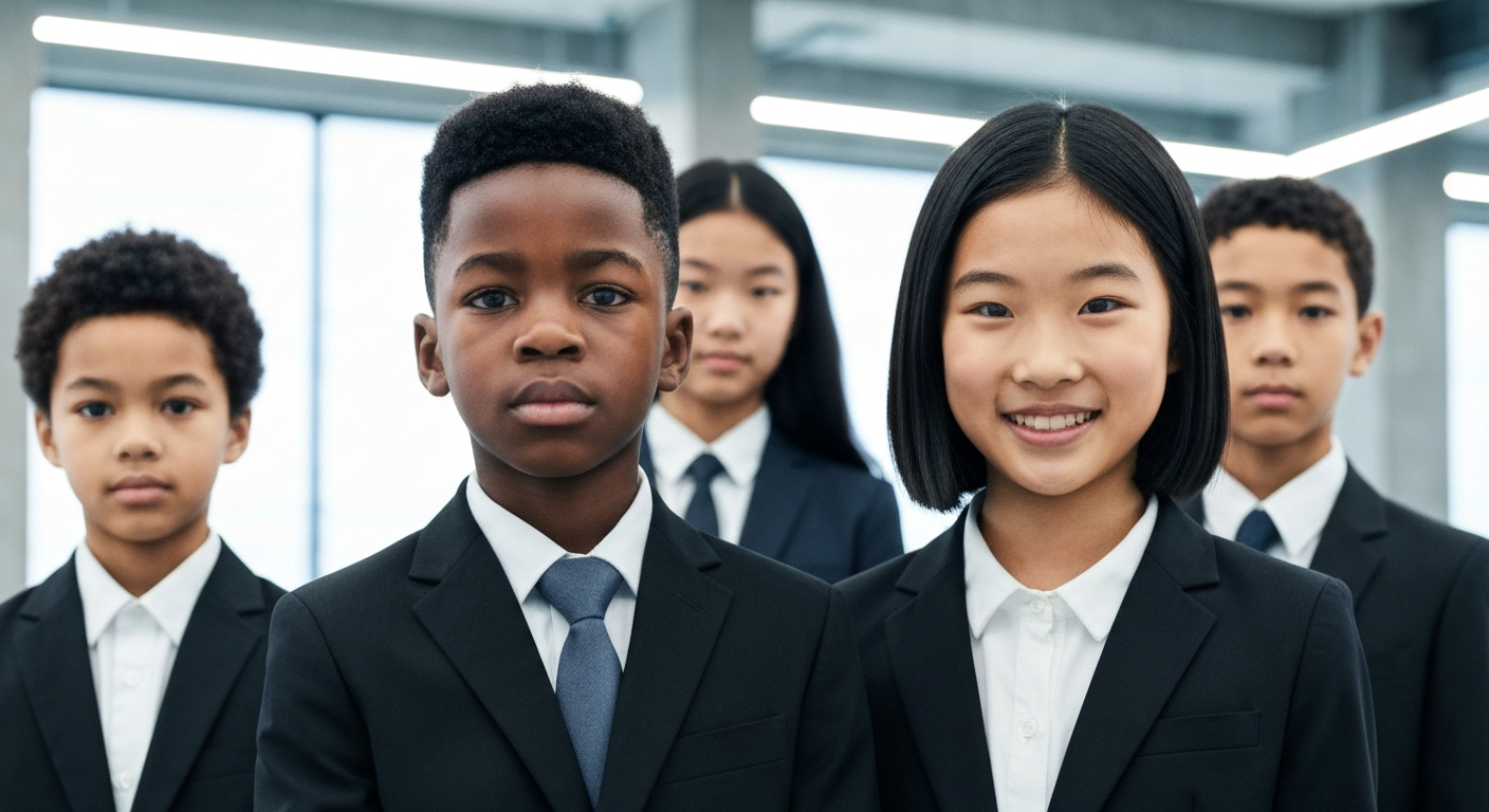Diverse young leaders in professional setting