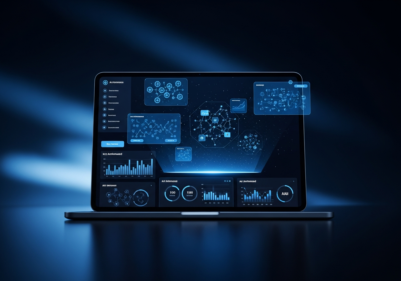 AI Automation Dashboard Mockup