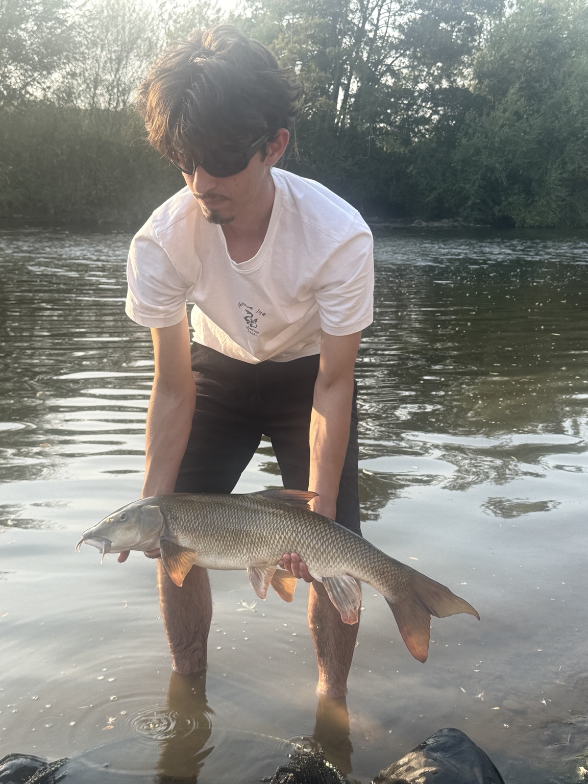 Harry with specimen River Wye barbel