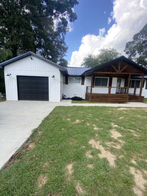 Exterior Remodel & Porch in Alabama