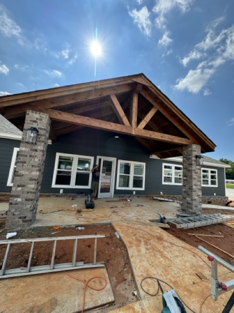 Custom Porch & Trusses in Alabama