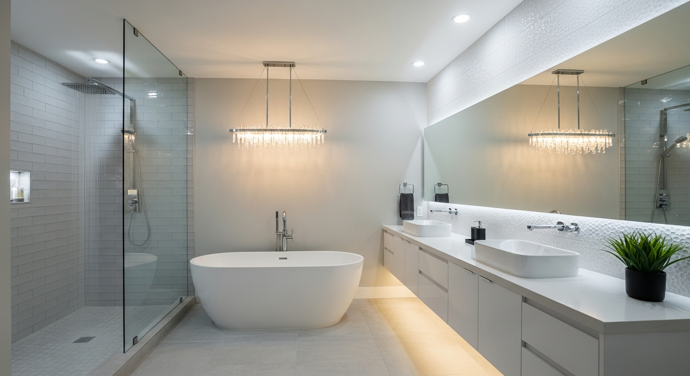 Beautifully remodeled bathroom