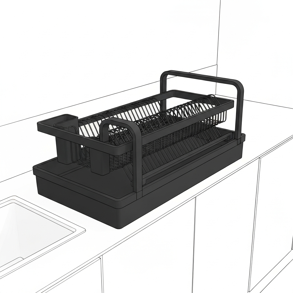 Dishrack Black Edition