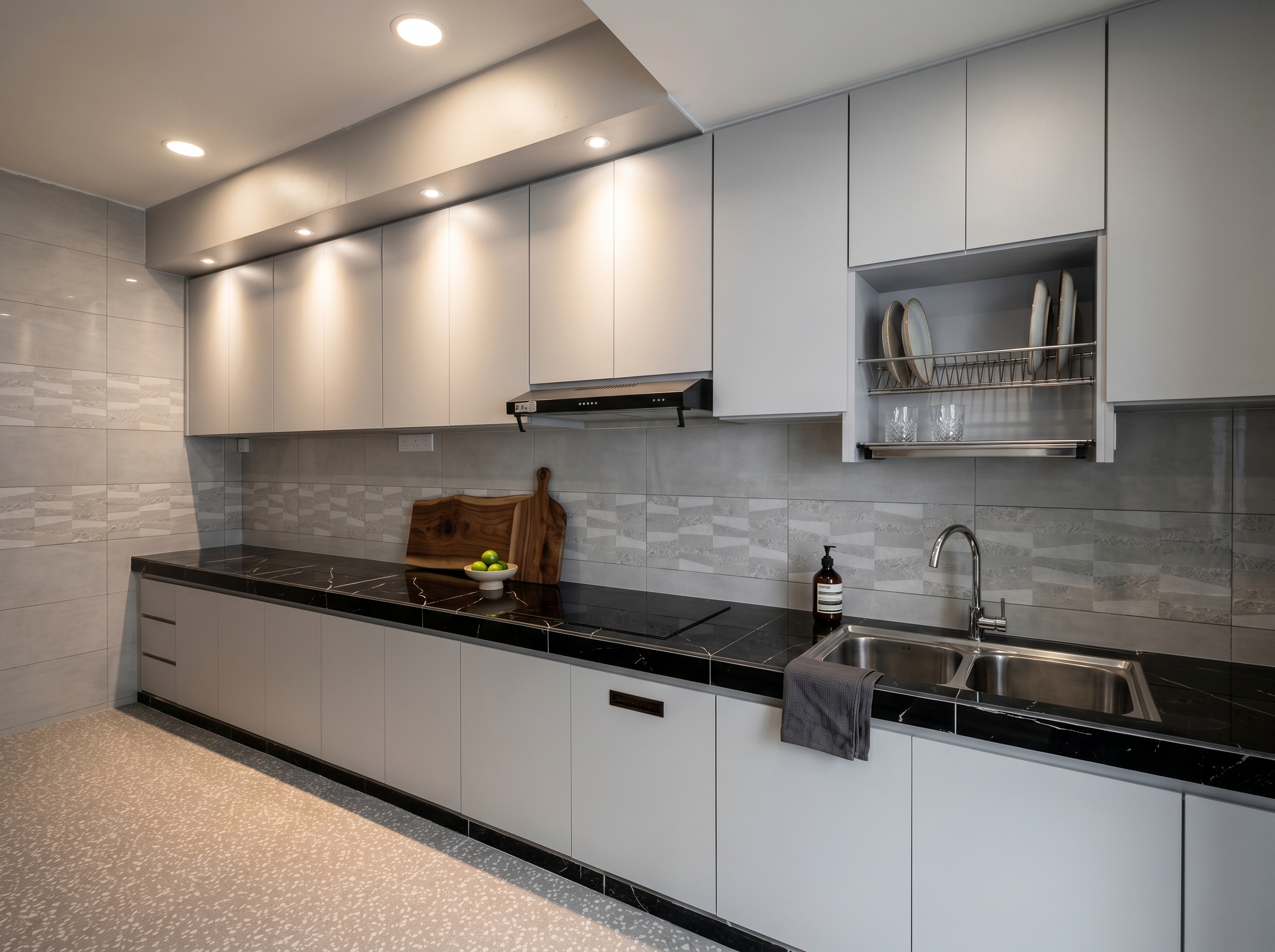 Finished Cabinet4U kitchen in Johor