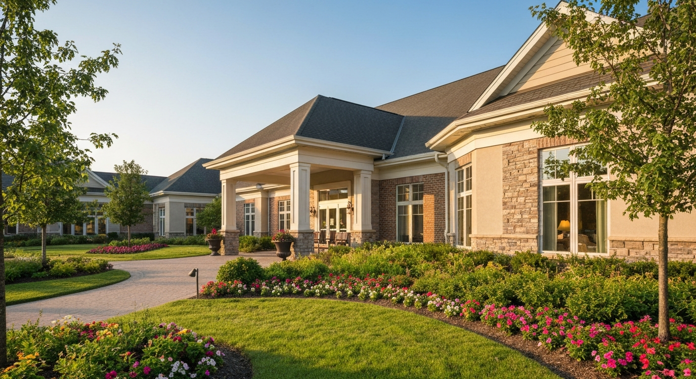 Welcoming senior living residence