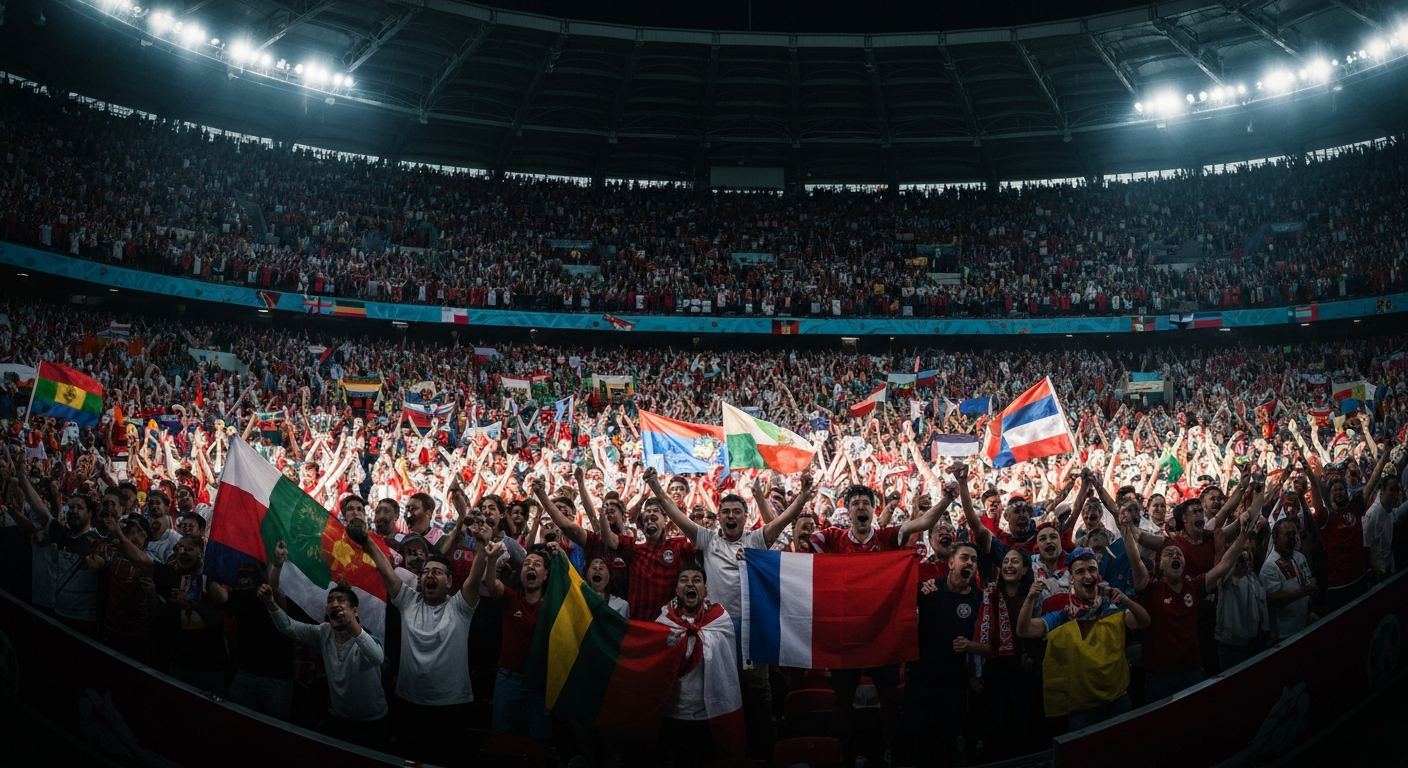 World Cup Fans Cheering