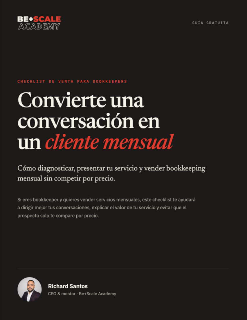 Checklist: Convierte una conversación en un cliente mensual