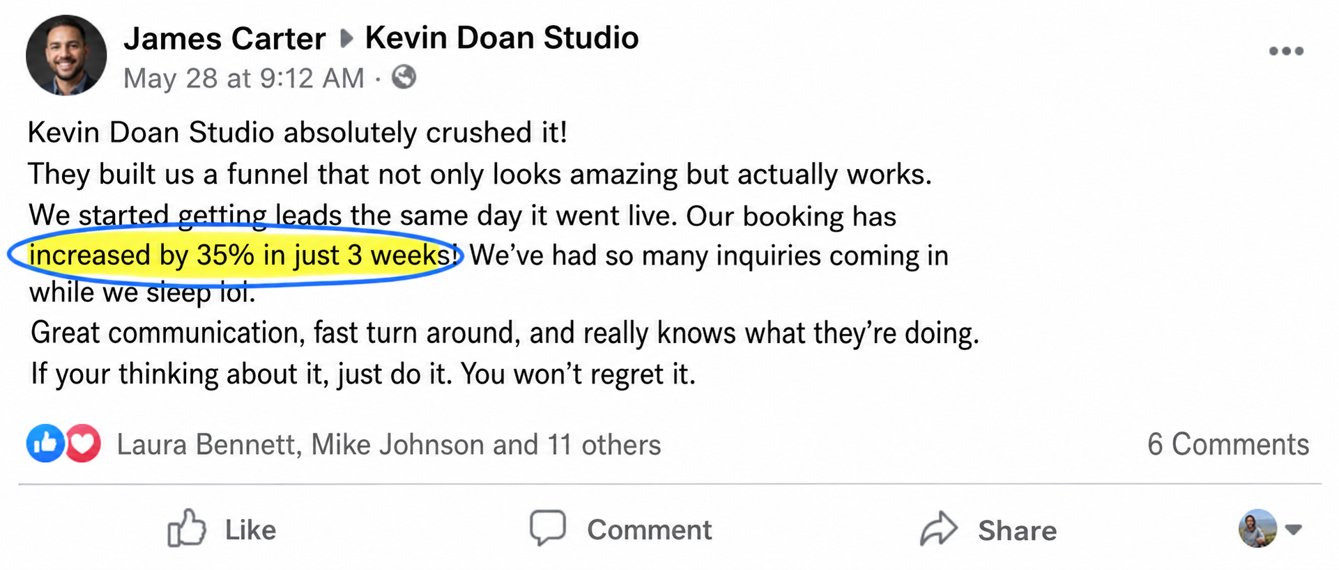 Client Testimonial 3