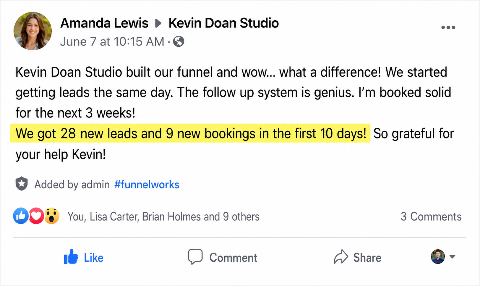 Client Testimonial 2