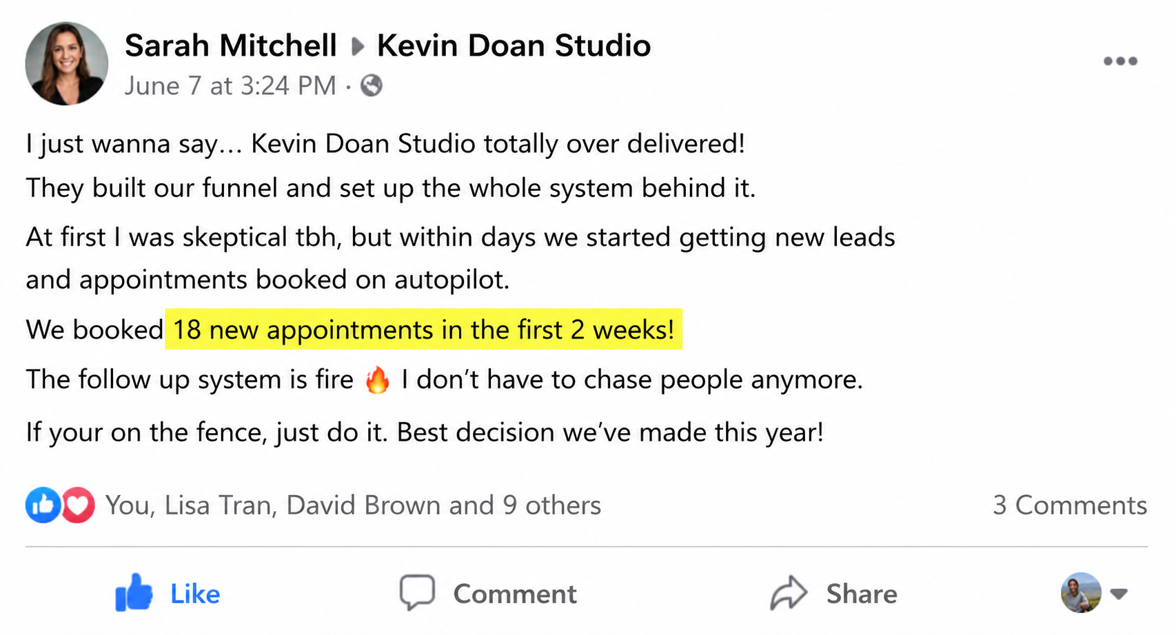 Client Testimonial 4