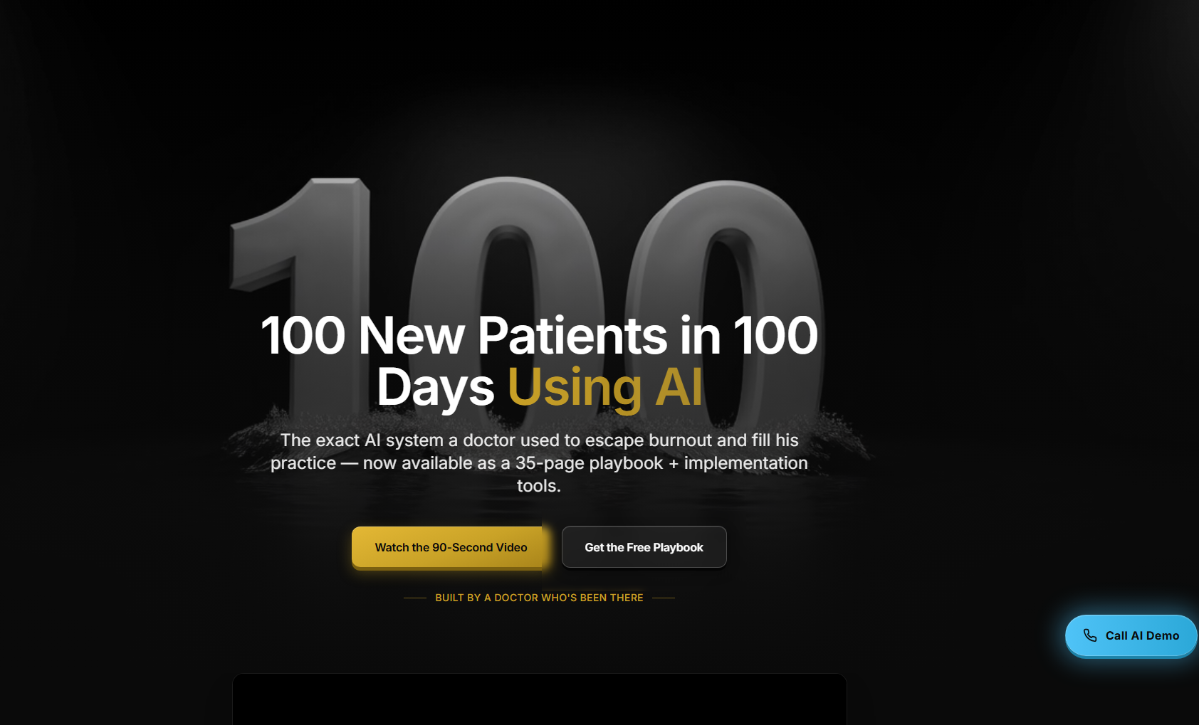 100 New Patients in 100 Days