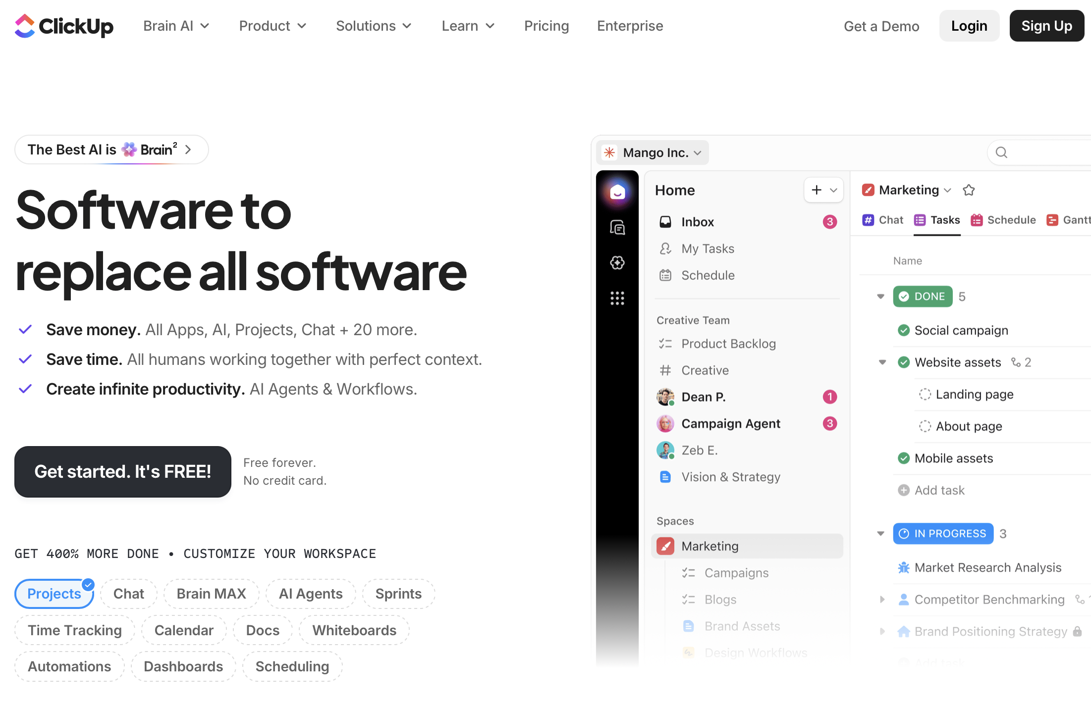 Plataforma ClickUp