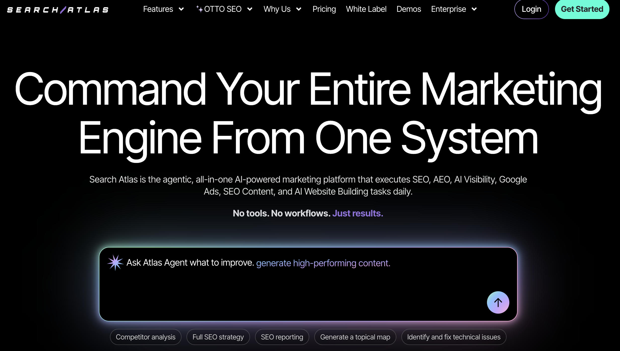Plataforma Search Atlas