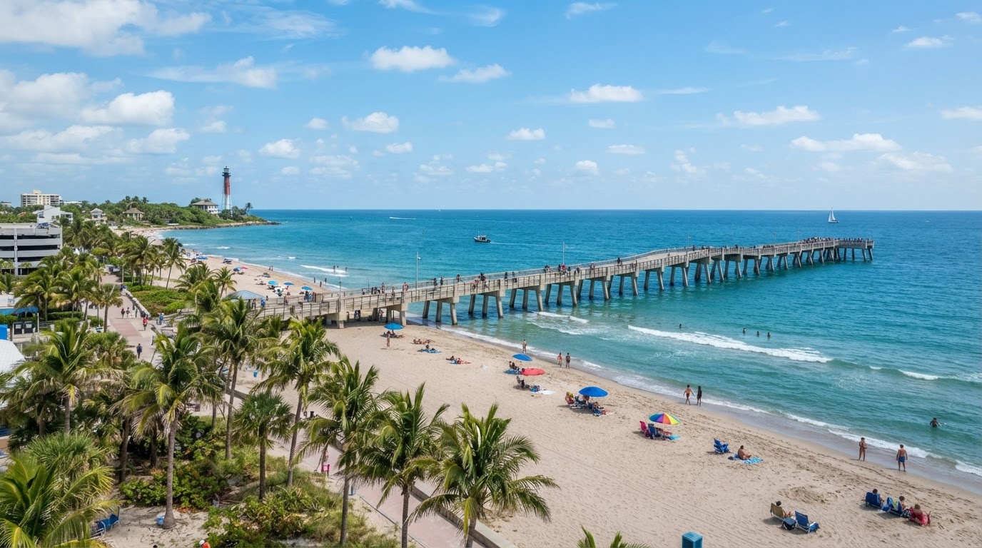 Pompano Beach Fisher Family Pier & Beach Park