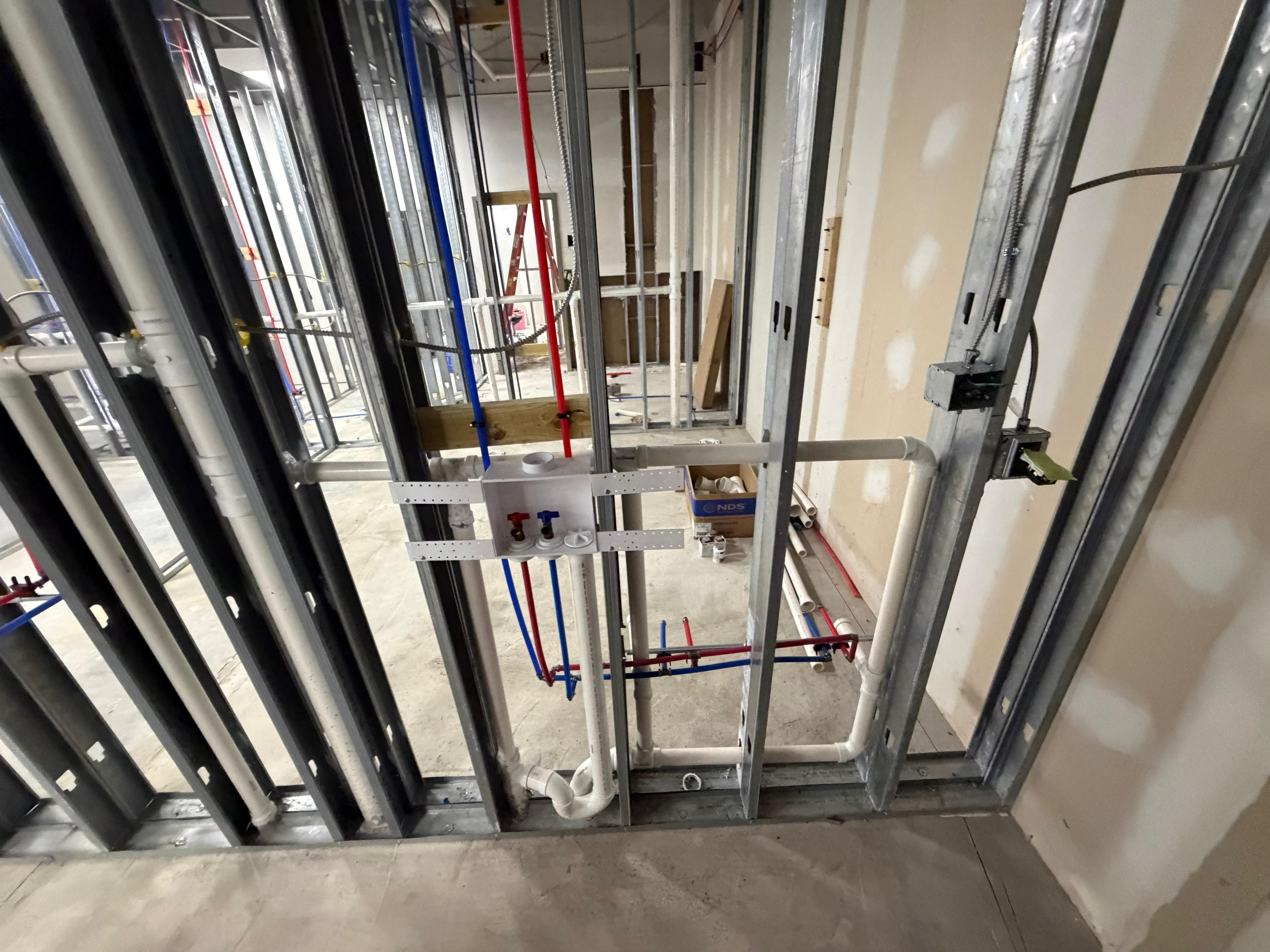 Plumbing repipe and piping installation by A Kingdom Construction Co.