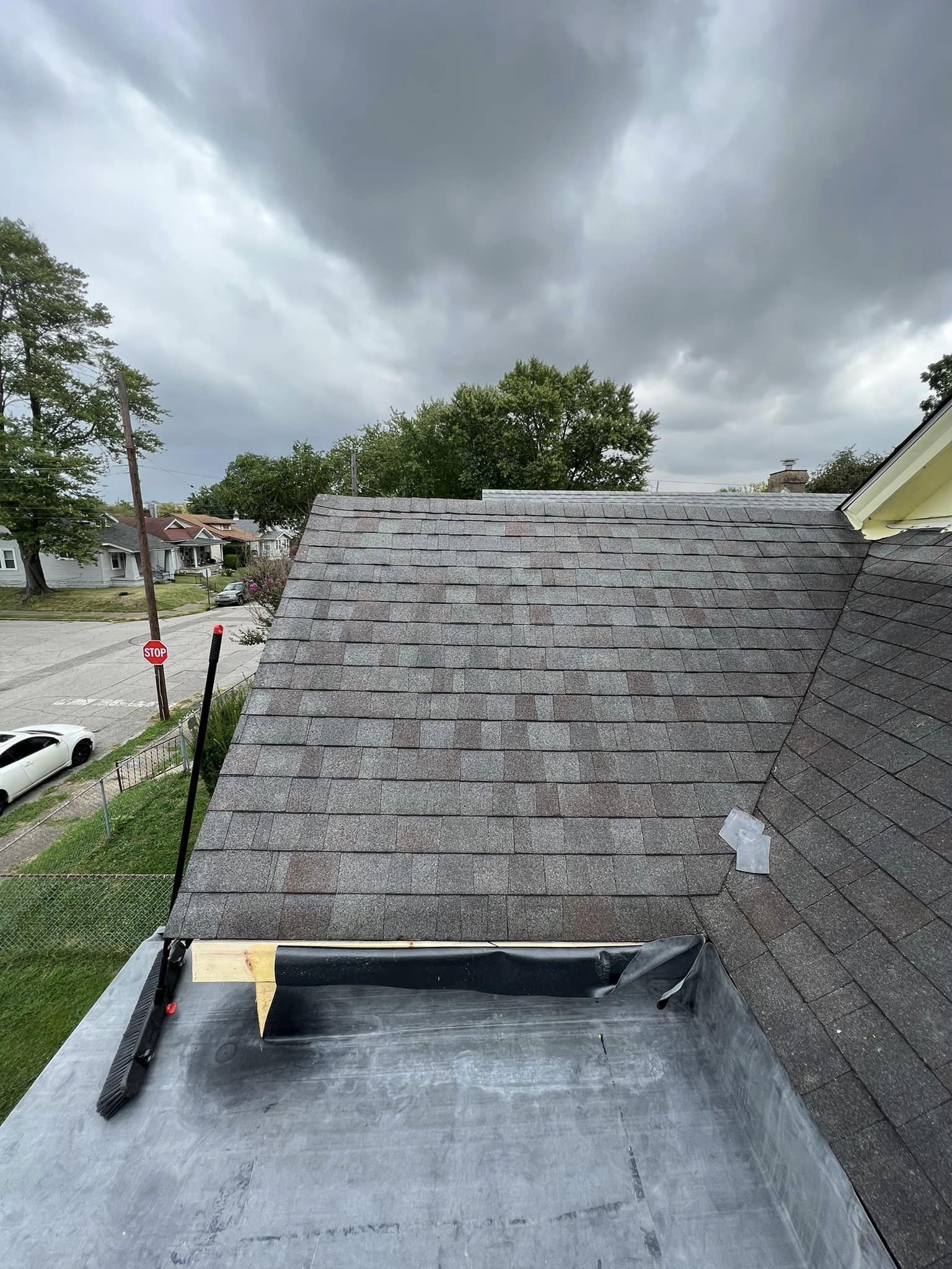 Roofing project by A Kingdom Construction Co.