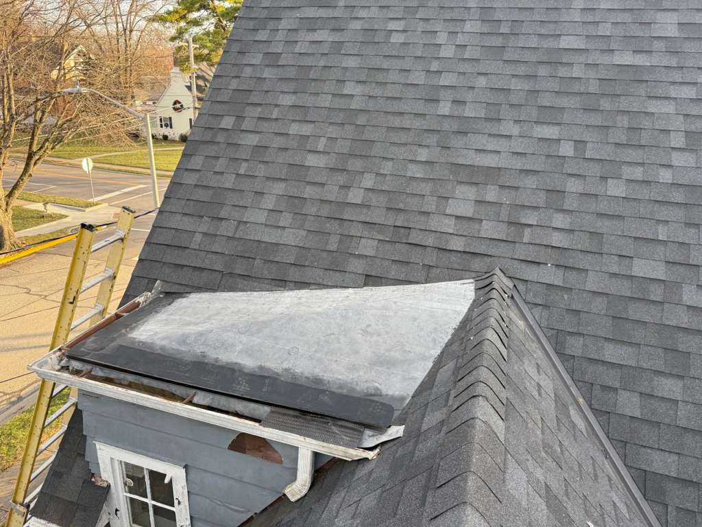 Roofing project by A Kingdom Construction Co.