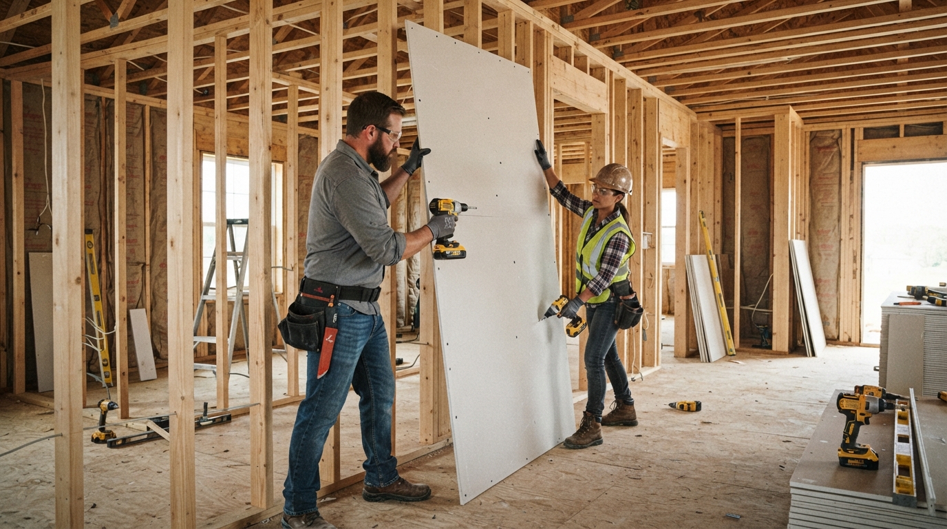 Drywall Installation project 3