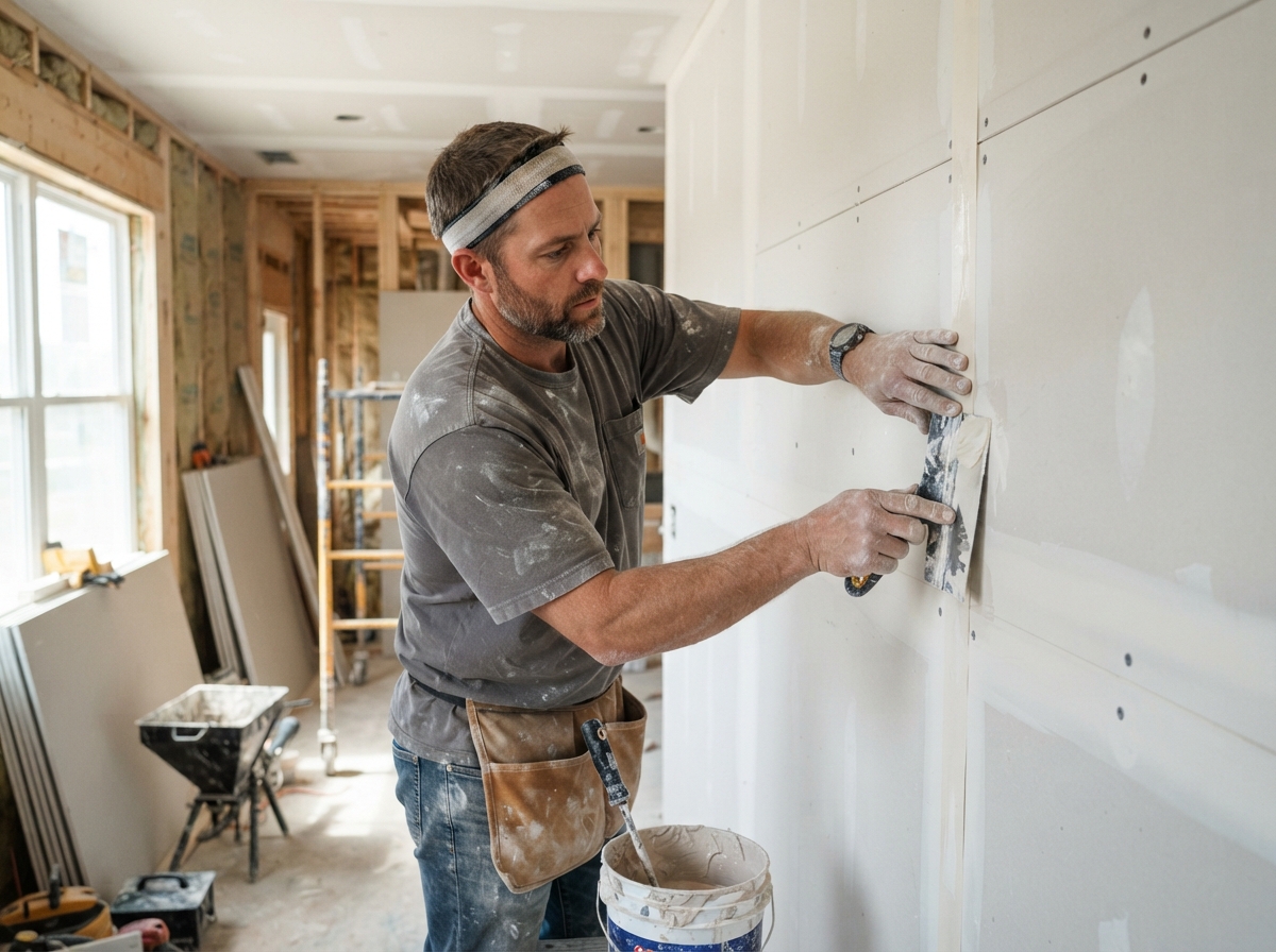 Drywall Installation project 1