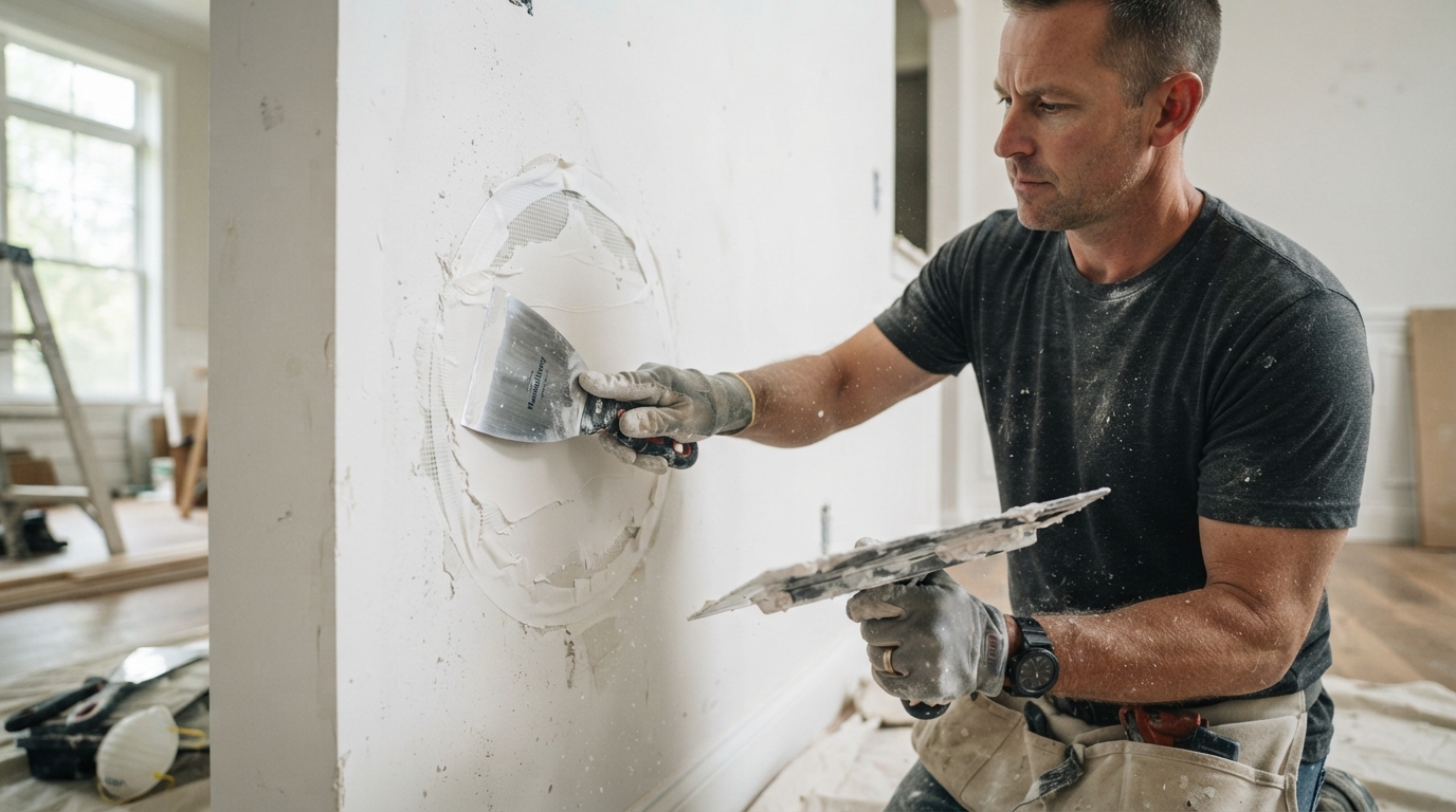 Drywall Repair project 3