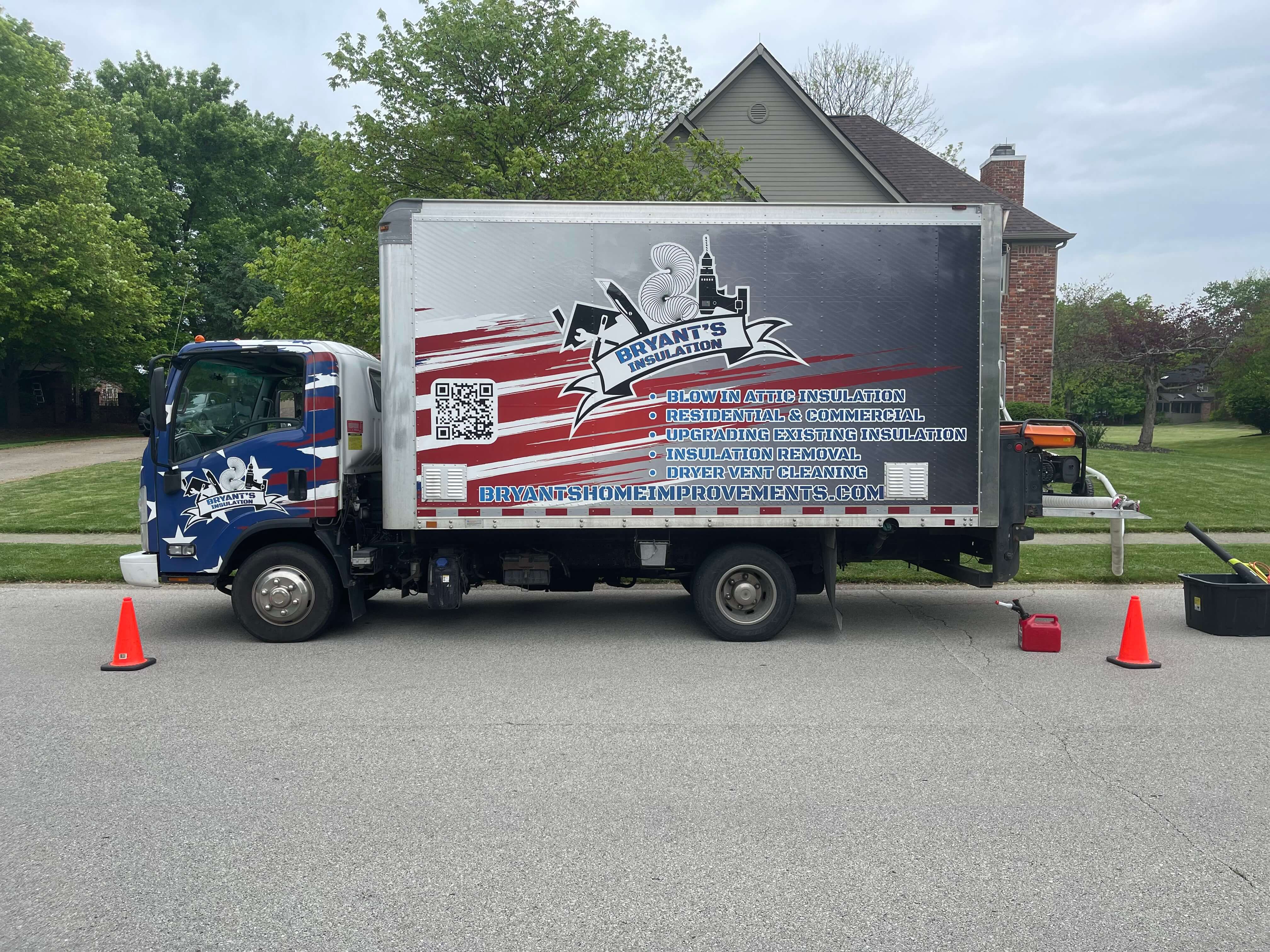 Bryant's Insulation Truck