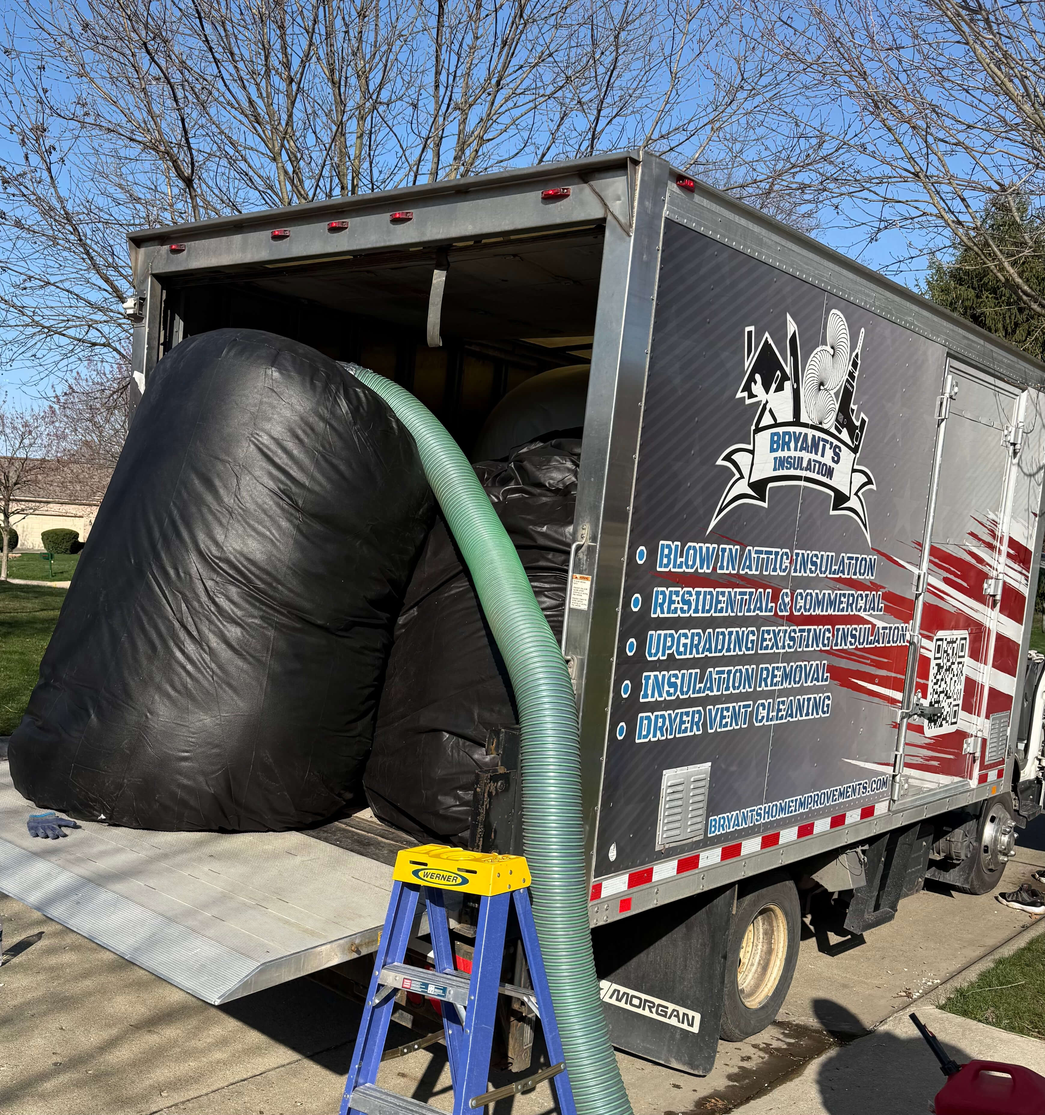 Bryant's Insulation Truck