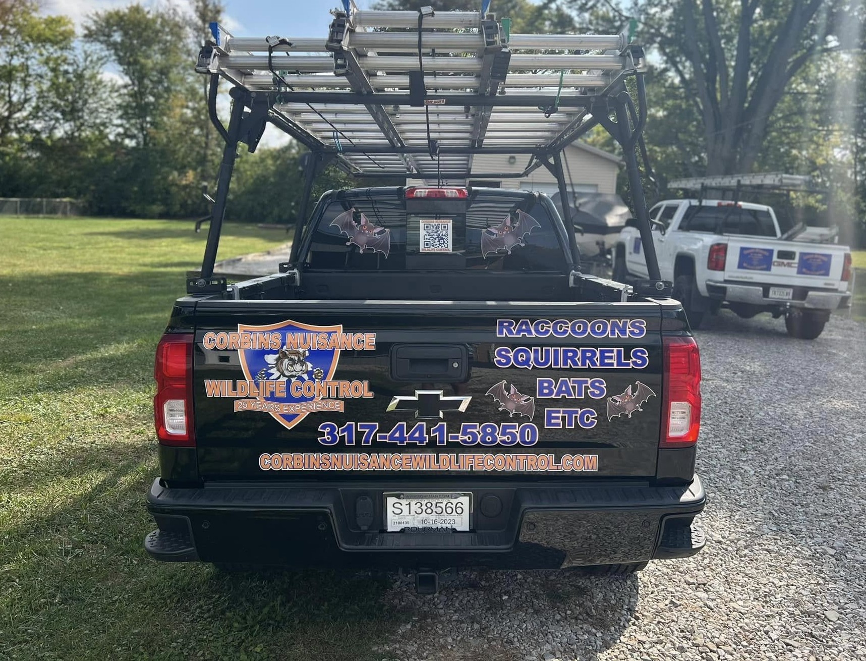 Corbin's Nuisance Wildlife Control Truck