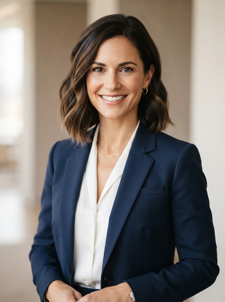 Professional headshot portrait of Ashley Boswell, co-founder and funding specialist at ASAP Capital Solutions