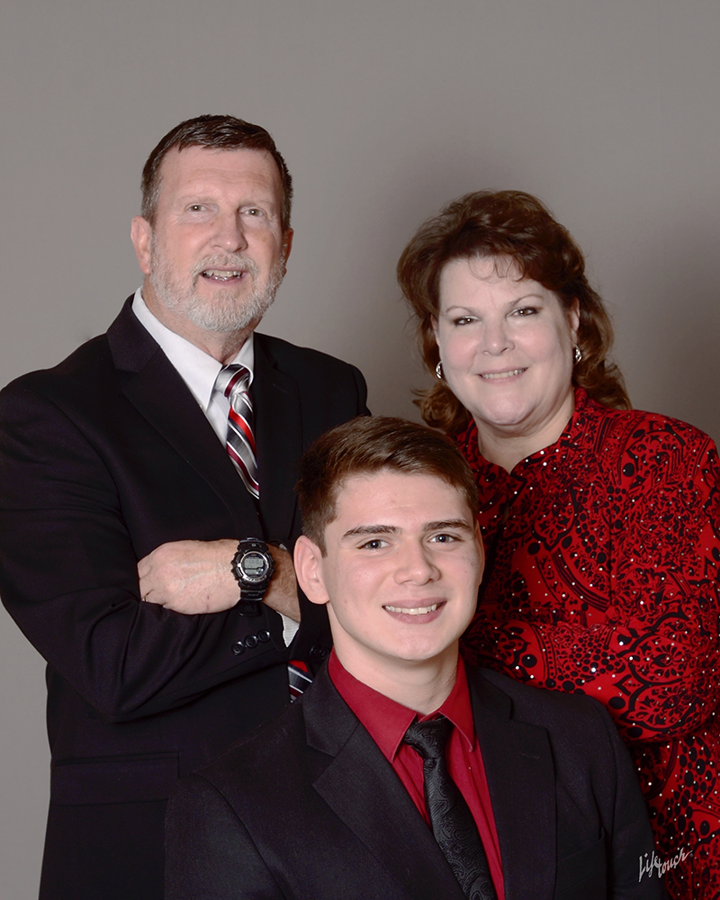 Pastor Martin Fuller, Wife Anne, Son Joseph