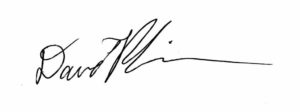David Robinson Signature